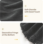 Sectional Couch Covers, 2 Pieces Washable L Shaped Couch Covers Sofa Blanket - Image 6