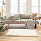 Ashler Faux Fur Rug by AshlerHomeDeco