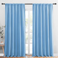 NICETOWN 2 Panels Blackout Curtains, Rod Pocket Thermal Insulated Drapess by NICETOWN