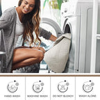 TAOCOCO 100% Waterproof Loveseat Recliner Cover, Non Slip Split Loveseat Covers - Image 7