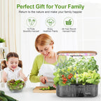 Hydroponics Growing System Indoor Garden: 12 Pods Hydroponic Planter