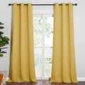 NICETOWN Yellow Blackout Drapes by NICETOWN