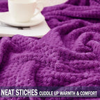 Exclusivo Mezcla Fleece Throw Blanket Extra Large, Super Soft and Warm Blankets - Image 4