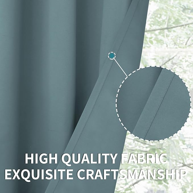 BGment Room Darkening Curtains 54 Inches Long - Image 6