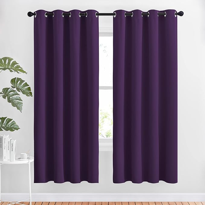NICETOWN 72 inches Bedroom Curtains Panels by NICETOWN