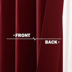 NICETOWN Blackout Kitchen Window Curtains - Image 5