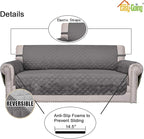 Easy-Going Sofa Slipcover Reversible Loveseat Sofa Cover Couch Cover - Image 3