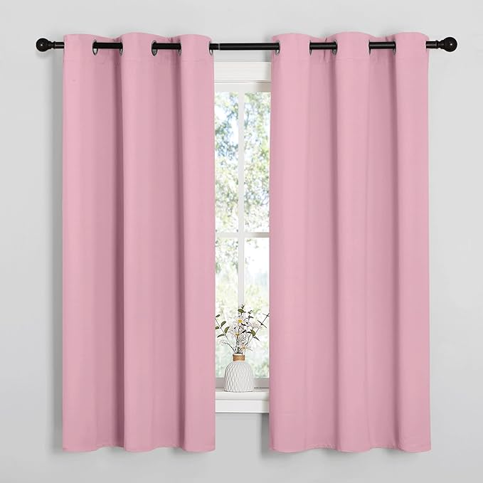 NICETOWN Bedroom Curtain Panels Blackout Draperies, Thermal Insulated Solid by NICETOWN
