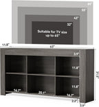 LITTLE TREE TV Stand with Storage Cubes for TV up to 65" in the Living Room