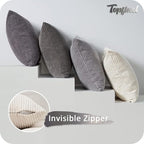Topfinel Euro Shams Decorative Throw Pillows Covers - Image 2