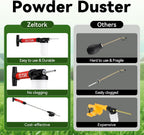 Diatomaceous Earth Powder Duster with Cleaning Brush