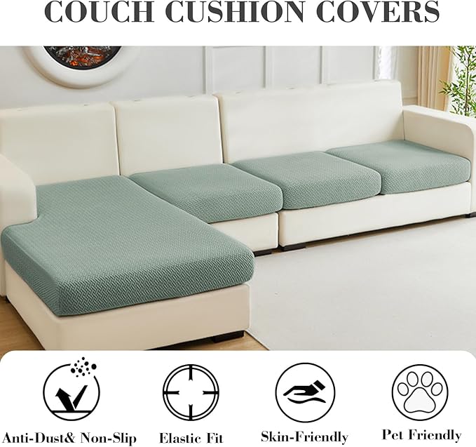 Sofa Covers Couch Covers for Sofa Pet Friendly Couch Cushion Covers Universal - Image 3