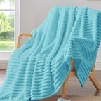 BEDELITE Fleece Throw Blanket for Couch by BEDELITE