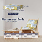8Pcs Stretch Patio Cushion Covers, Outdoor Couch & Sofa Replacement Slipcovers - Image 2
