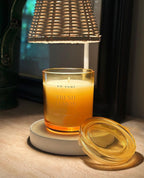 DW Home Fresh Lemon Scented Candles, 9 oz Single Wick Medium Jar, Up to 33 Hour Burn Time, Strong Long Lasting Bright Citrus Fragrance, Perfect for Home & Housewarming Gifts