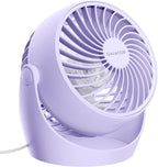 Gaiatop Desk Fan, 5-Inch Portable Electric Table Desktop Air Circulator Fan