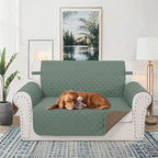 Reversible Loveseat Sofa Covers Couch Cover Furniture Protector - Image 2