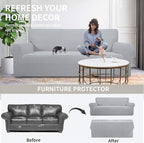 Easy-Going Stretch Oversized Chair Sofa Slipcover 1-Piece Couch Sofa Cover - Image 4