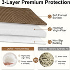 Smiry Couch Covers for Dogs, Non Slip Plush Washable Sofa Cover for Pets