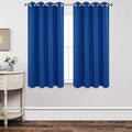 Joydeco Blackout Curtains 63 inch Length 2 Panels Set, Thermal Insulated Long by JOYDECO