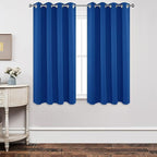 Joydeco Blackout Curtains 63 inch Length 2 Panels Set, Thermal Insulated Long by JOYDECO