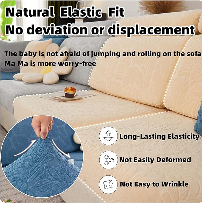 Couch Cushion Covers for Sofa Couch Covers Wear-Resistant Universal Sofa Cover - Image 4