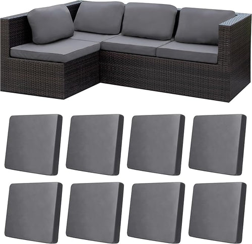 8Pcs Stretch Patio Cushion Covers, Outdoor Couch Covers Replacement, Outdoor by BIETYONE