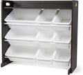 Humble Crew Kids Toy Organizer with Display Shelf, 9 Bins, 3 Tier Storage