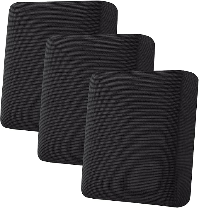 H.VERSAILTEX Super Stretch Individual Seat Cushion Covers Sofa Couch Slipcover by HVERSAILTEX
