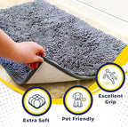 Muddy Mat® | Super Absorbent Door Mat Indoor, Microfiber Quick Dry Chenille - Image 2