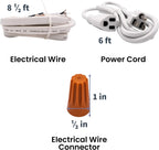 BASEPORT in Wall Cable Management Kit, Complete TV Cable Hider Wall Kit