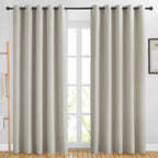 NICETOWN Room Darkening Natural Curtains & Drapes by NICETOWN