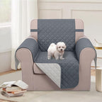 U-NICE HOME Reversible Oversized Chair Covers Quilted Water Repellent Pet - Image 2