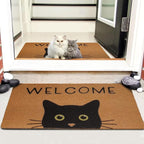 UINI Door Mat Cat Welcome Mat, Non-Slip Cat Welcome Mats - Image 7