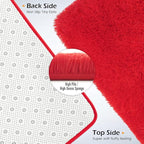 Amearea Shag Fluffy Area Rug for Bedroom Girls Living Room, Extra Soft and - Image 6