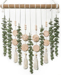 GIAUMA Artificial Hanging Eucalyptus Wall Decor for Bathroom Sage Green
