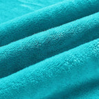 BEDELITE Fleece Blanket Teal Throw Blanket - Image 3