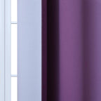 Yakamok Room Darkening Ombre Curtains 84 Inch Length, Light Blocking Grommet - Image 7