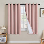 H.VERSAILTEX Linen Curtains 100% Blackout Curtains by HVERSAILTEX