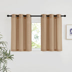 NICETOWN Linen 36 inch Curtains by NICETOWN