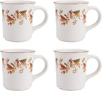 Pfaltzgraff Autumn Berry 16 Piece Dinnerware Set, Service for 4, Multi Colored