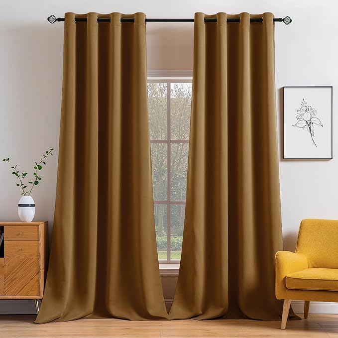 MIULEE Blackout Curtains 96 Inches Long by MIULEE