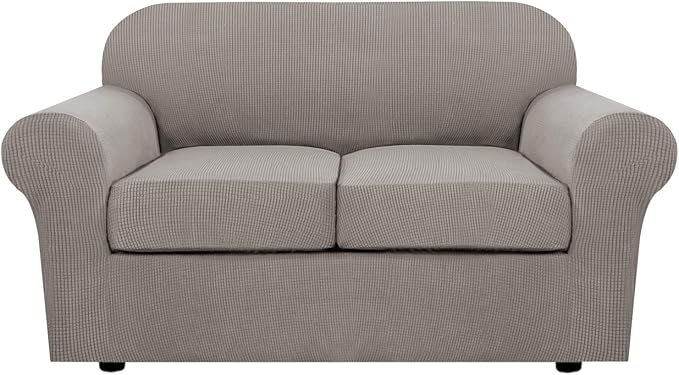 H.VERSAILTEX 3 Piece Stretch Sofa Covers by HVERSAILTEX