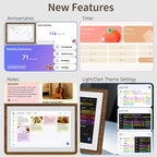 10.1" Digital Calendar, Full HD Smart Display for Family Organizer