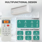 YITAHOME 12000 BTU Mini Split AC Heating System, 20 SEER2 115V