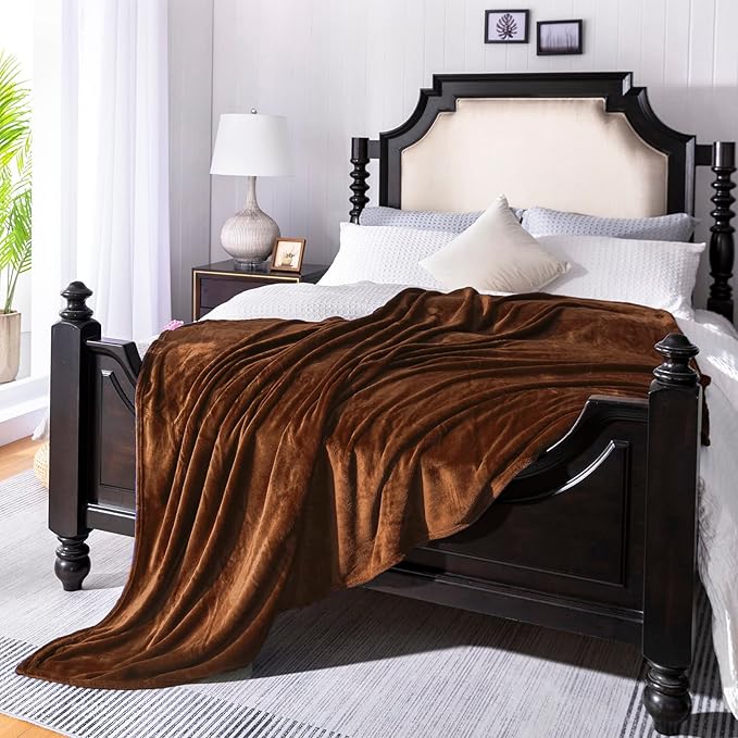 JIAHANNHA Flannel Fleece Blanket Throw Size, Super Soft Plush Cozy and - Image 2
