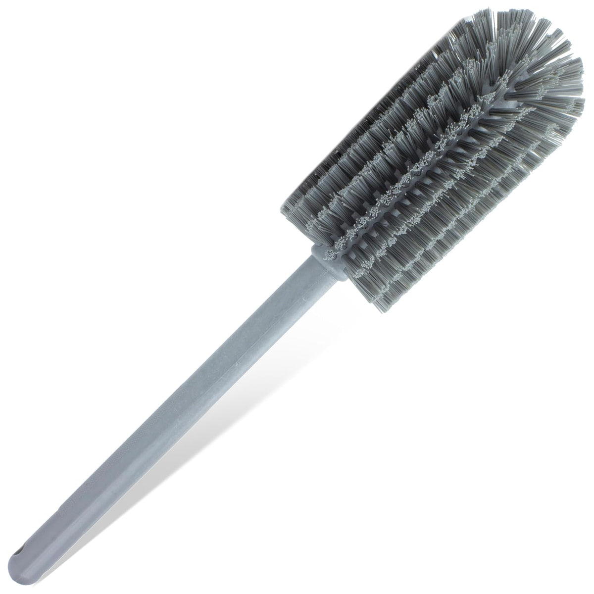 SPARTA Large Water Bottle Brush Ideal for Wide-Mouth Jars, Bottles and Tumblers, Dishwashing Tool with Handle for Home and Commercial Kitchens, Plastic, 16 Inches, Green