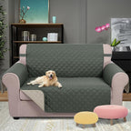 U-NICE HOME Loveseat Sofa Cover Reversible Couch Cover - Image 2