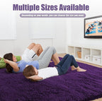 Shag Area Rug for Bedroom 5x8, Soft Fuzzy Rug Non-Shedding Indoor Plush Carpet - Image 5