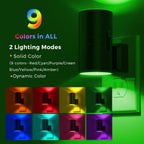 L LOHAS LED Night Light, Remote Control, RGB Color Changing, ON-Off, 1 Pack